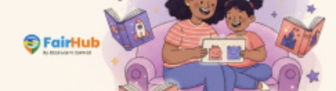 FairHub by Bookworm Central – parent and child reading together